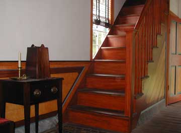 manson house stairs